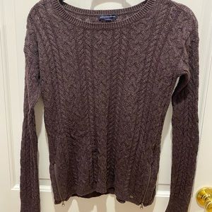 American Eagle Zipper Sweater